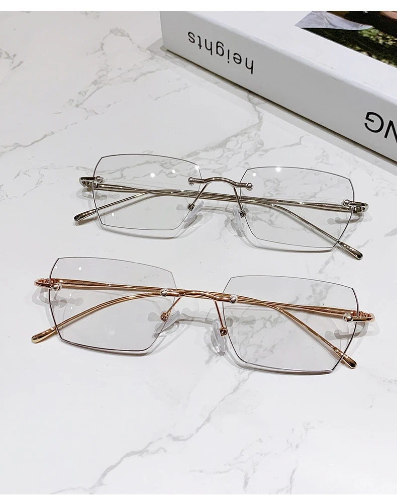 变色防蓝光眼镜 韩版超轻铜合金眼镜