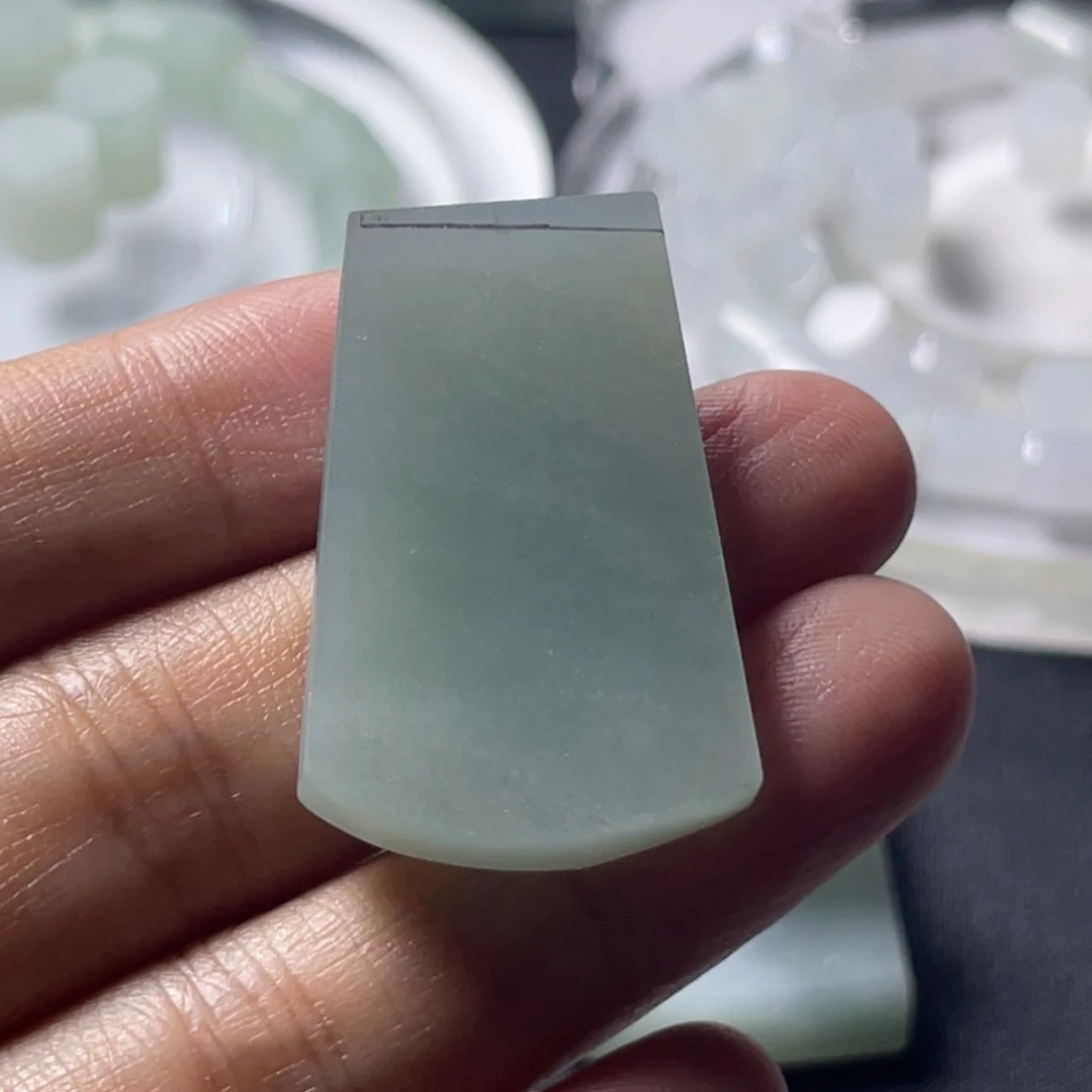 翡翠散珠粿石定制