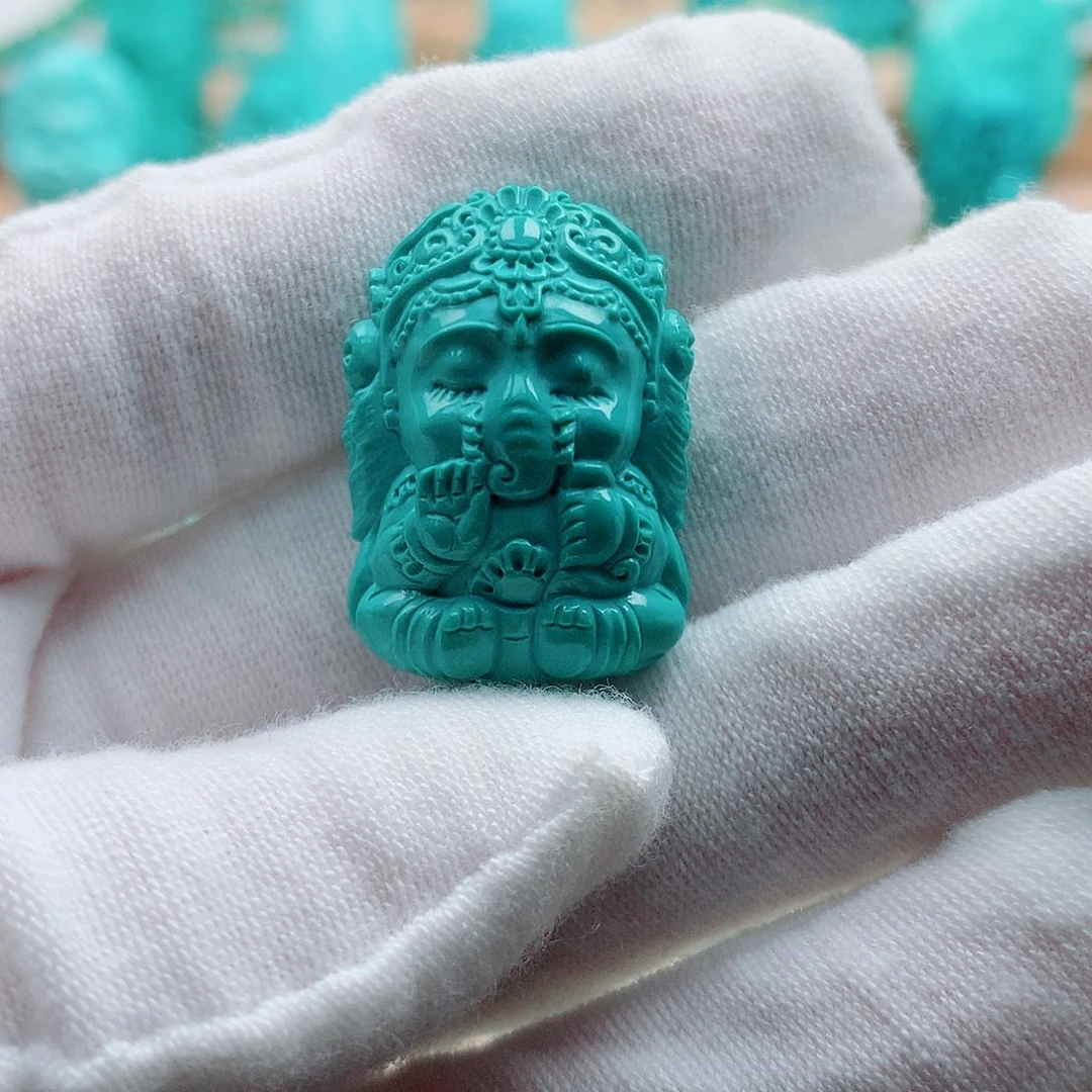 绿松石未镶嵌配饰