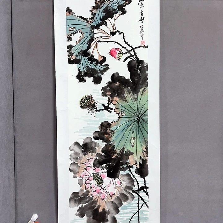 国画亲笔手绘放心去藏