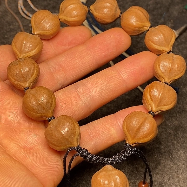 手串橄榄核1.7正圆18号
