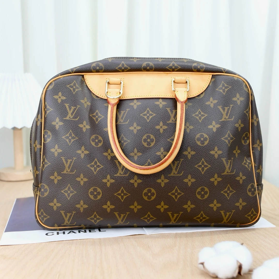95新 LouisVuitton/路易威登 8456 LV 棕老花 棕色夹克外套