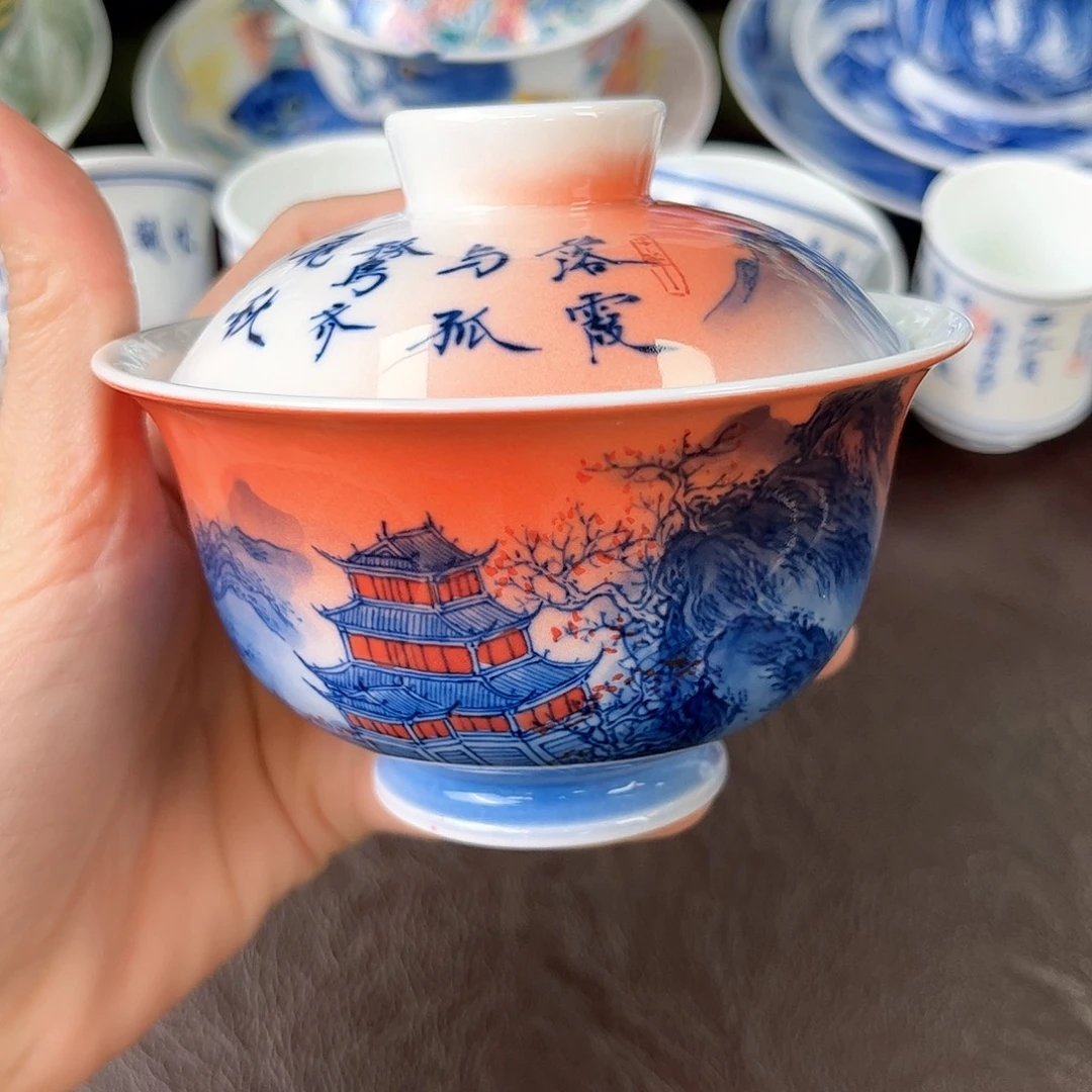 手绘高温瓷器瓷器