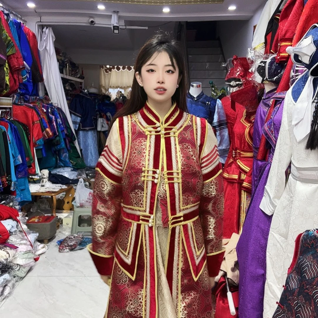 闪电购女士盛装带马甲