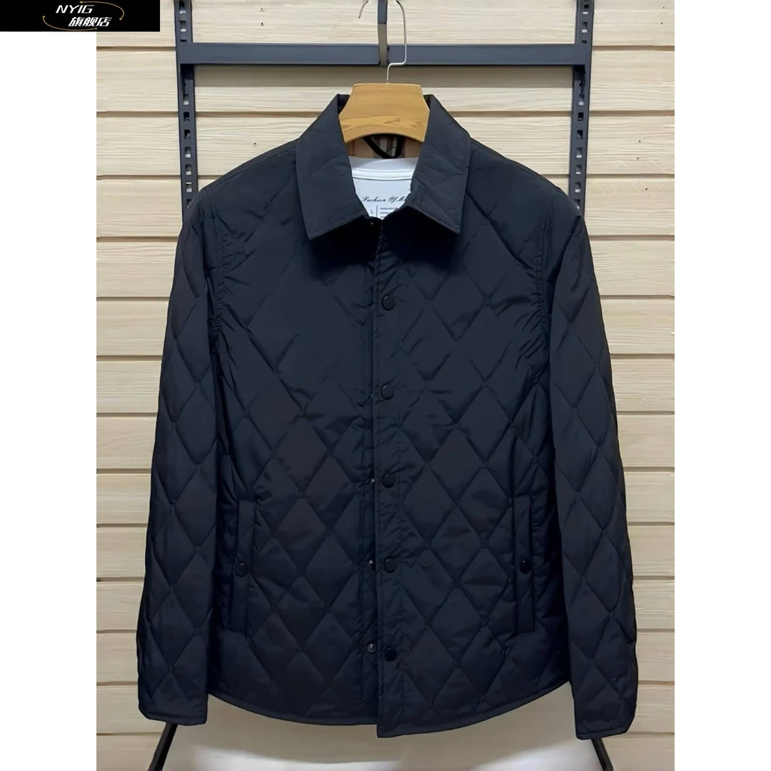 NYIG设计感时尚休闲棉服男士英俊高级感男士商务休闲棉服夹克外套