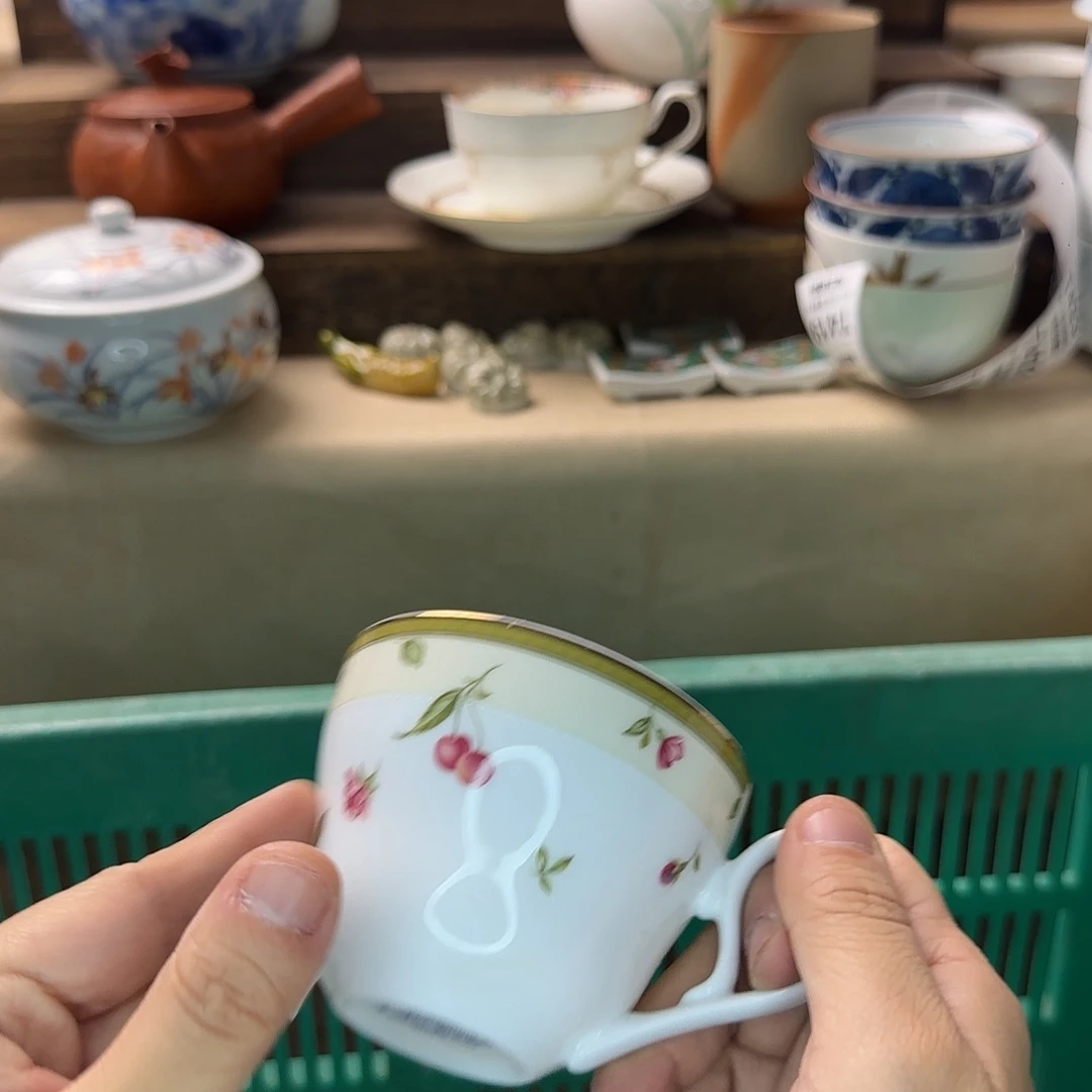 家***啡瓷片448 回流日瓷全场满18米包邮