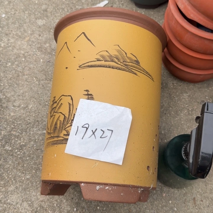 紫砂花盆特价商品