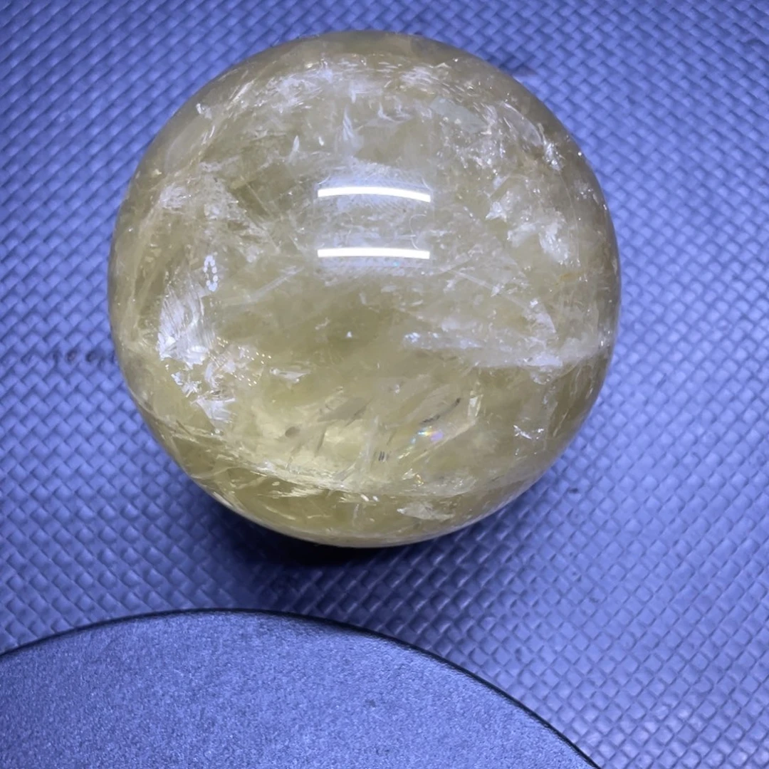 未镶嵌珠宝半成品水晶棕**宝天然黄水晶 C1804xy