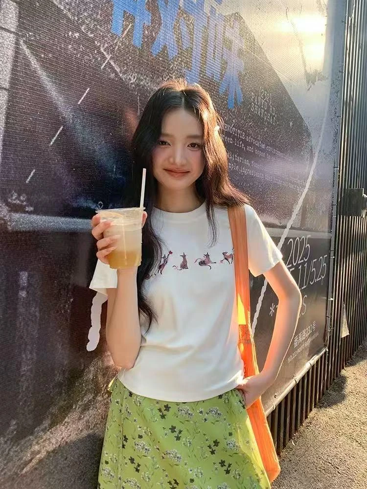 粉丝福利新款夏季圆领短袖2667