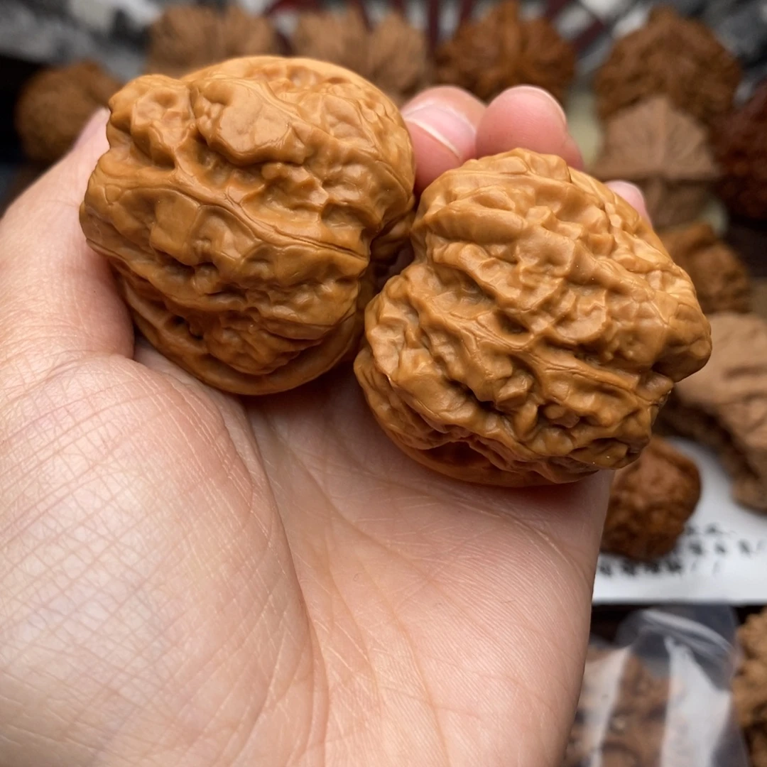 文玩核桃把件476号40-45蛙