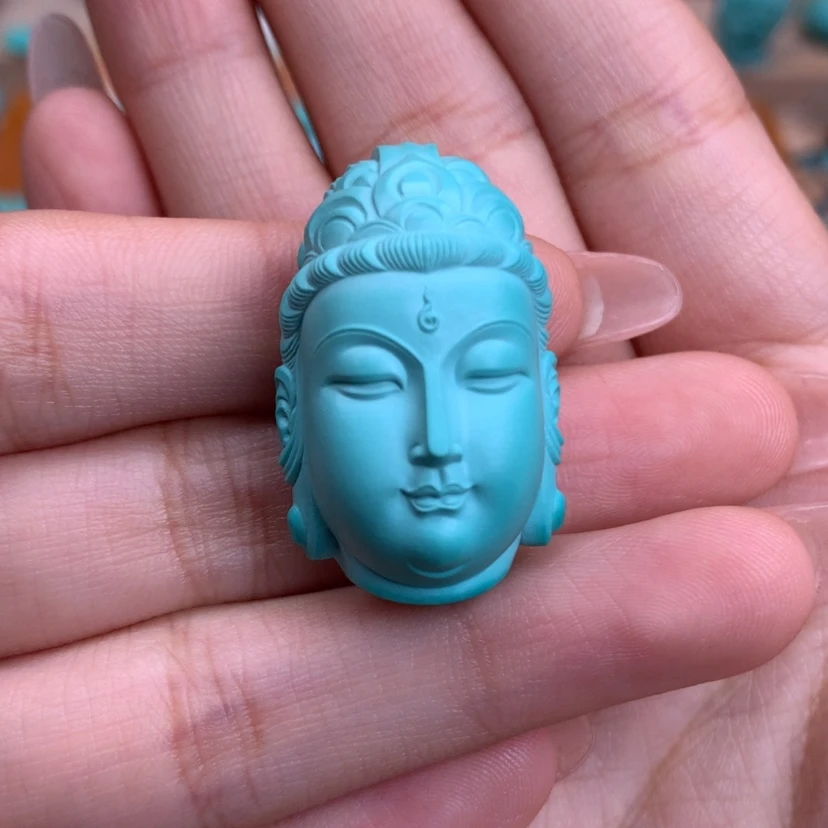 【闪购商品】绿松石观音首未镶嵌