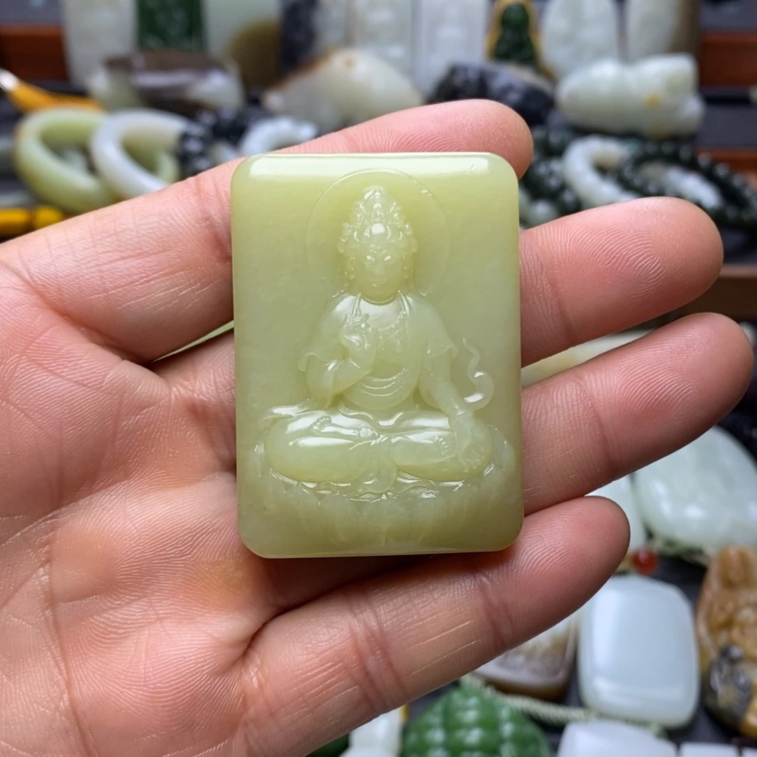 颈饰未镶嵌和田玉