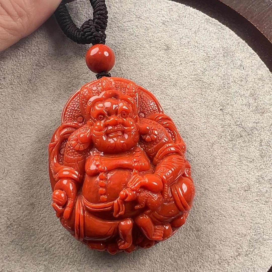 南红玛瑙吊坠未镶嵌