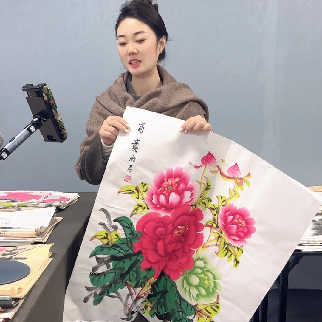 国画国画老师作品