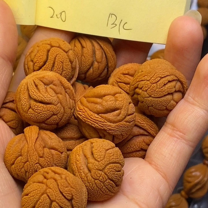 桃核吊坠秦岭龙纹桃核20