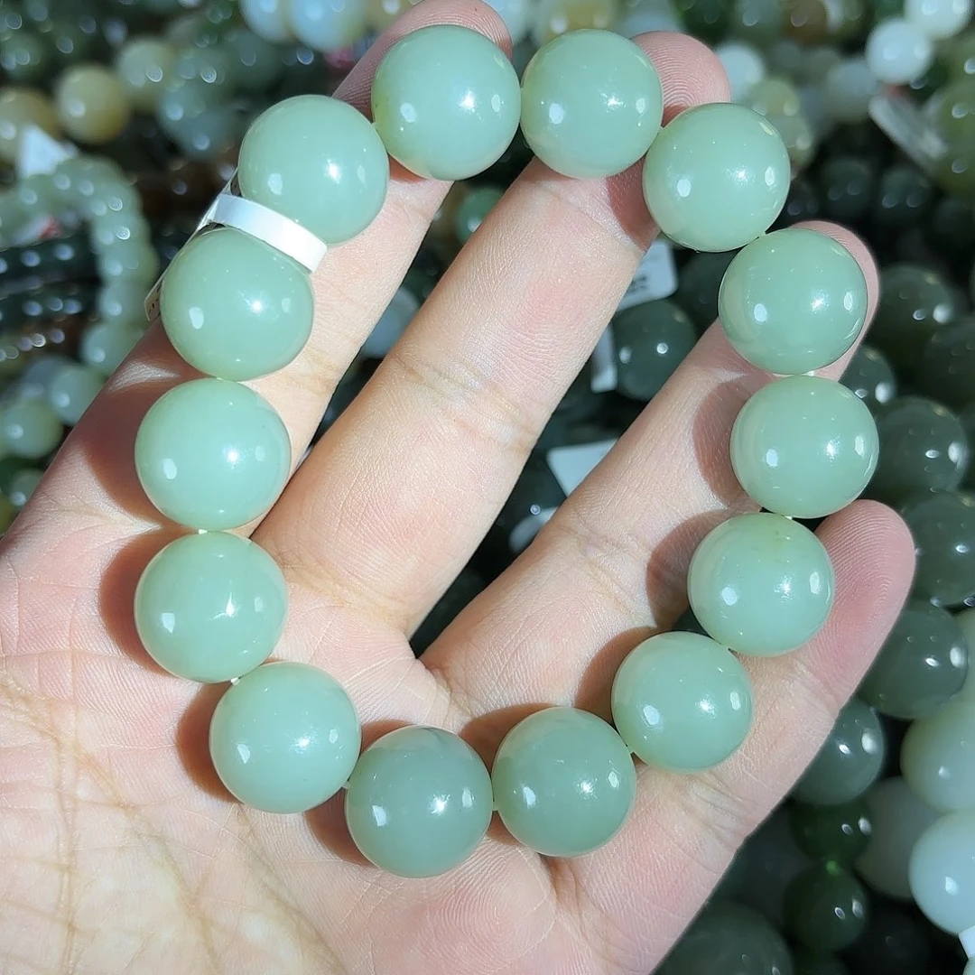 和田玉手链未镶嵌W75