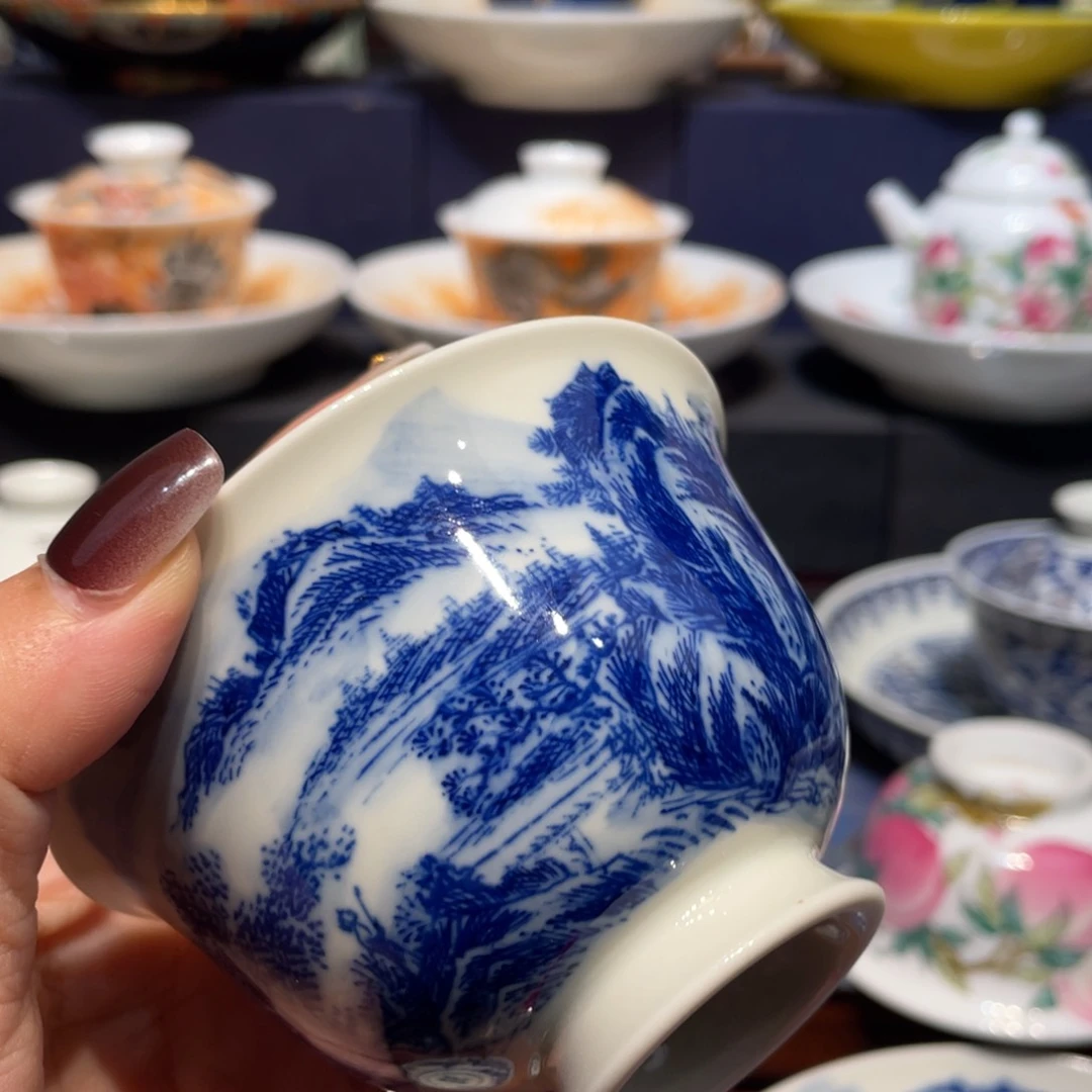 魑**魉景德镇陶瓷陶瓷茶具套装