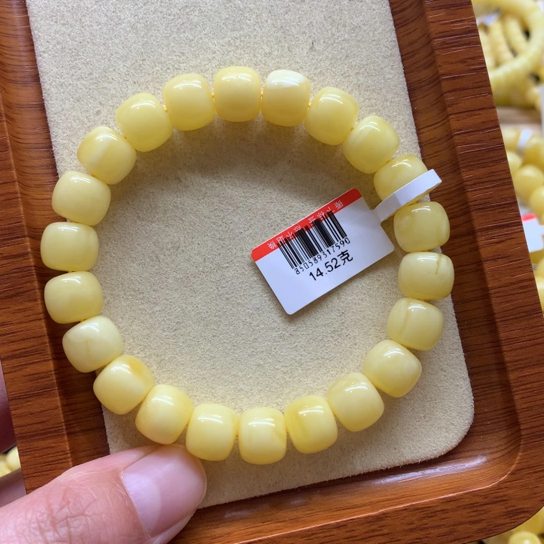 蜜蜡手链未镶嵌贰*.蜜蜡
