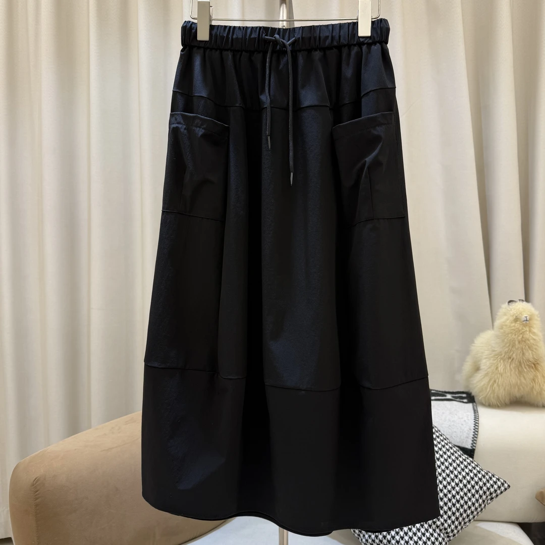 胖妹妹工装休闲半身裙大码胖mm显瘦遮肉夏天遮肚子遮胯裙子/25167