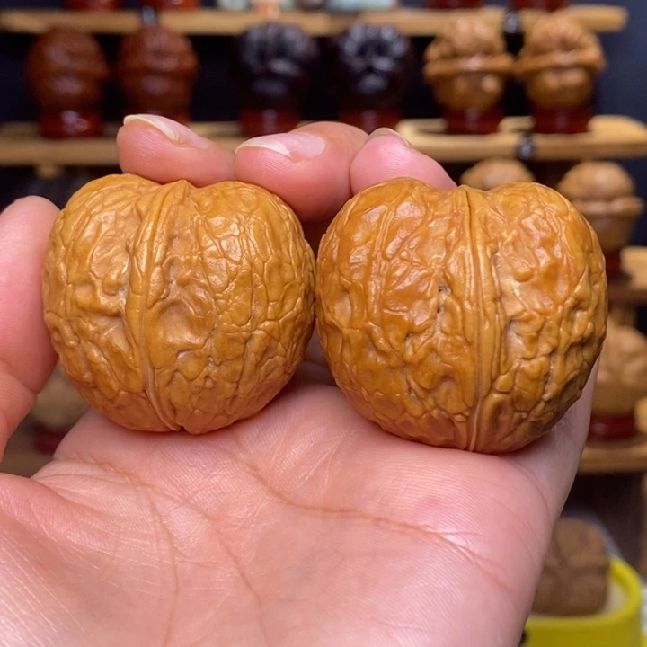 文玩核桃把件寿星元宝29