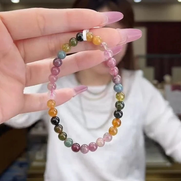 03492714/未镶嵌碧玺5mm+碧玺单圈多样性发货