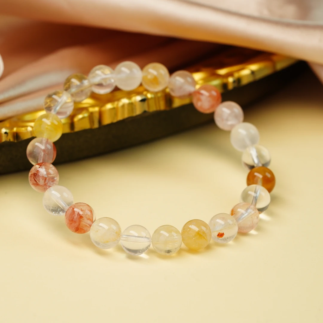 【小北好物】胶花DIY圆珠手串尺寸约8mm【多样性发一件】3-QH144X358