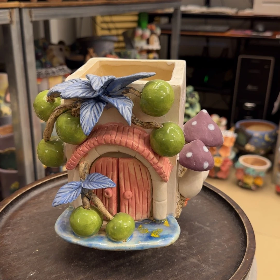 【闪购商品】陶瓷粒*米粗陶手捏