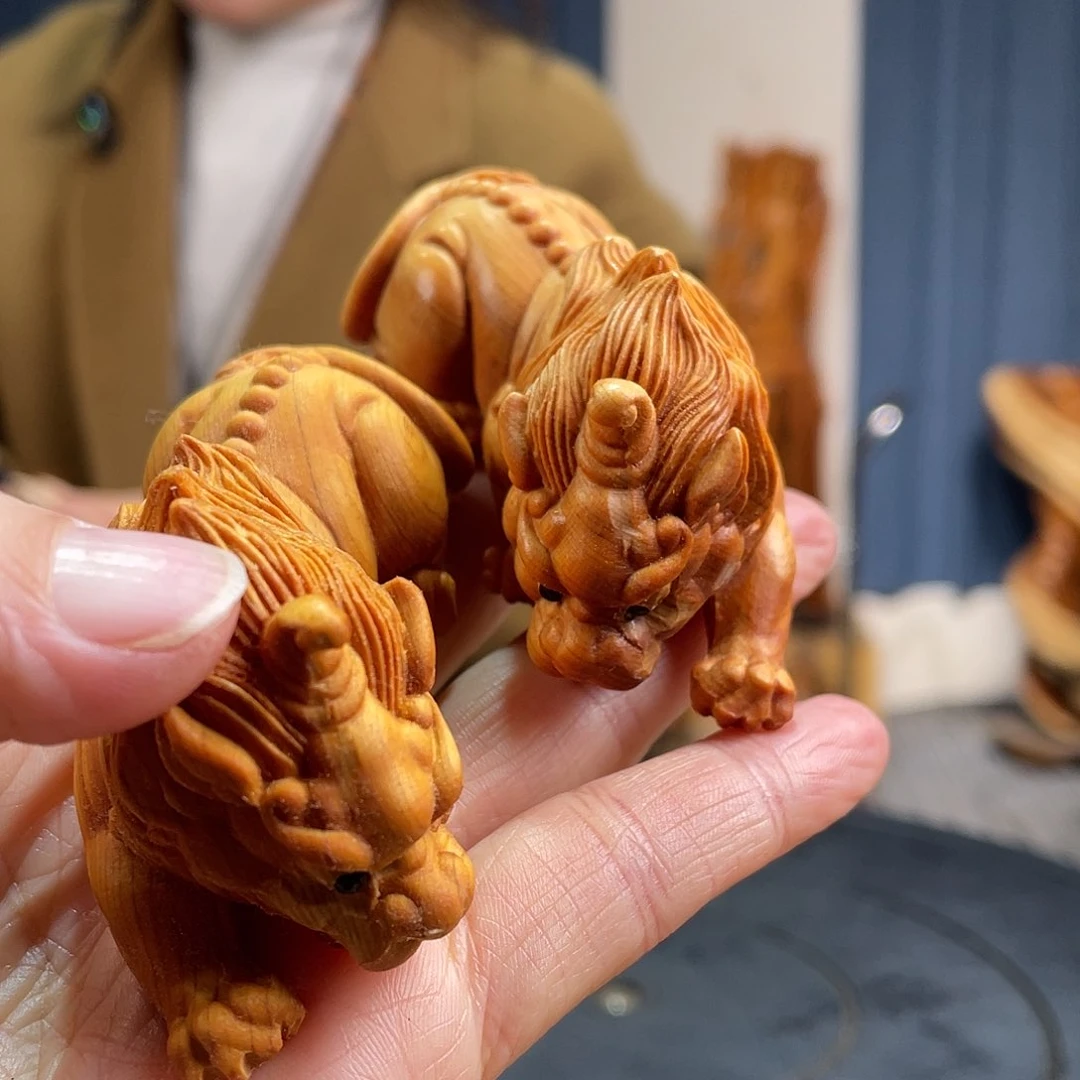 柏木（崖柏）手把件