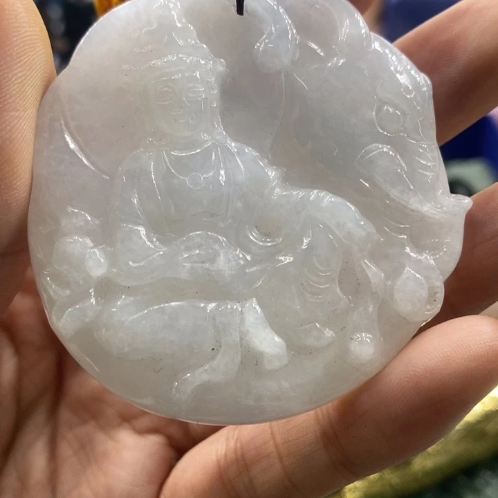 翡翠吊坠(不含链)未镶嵌大**痕792