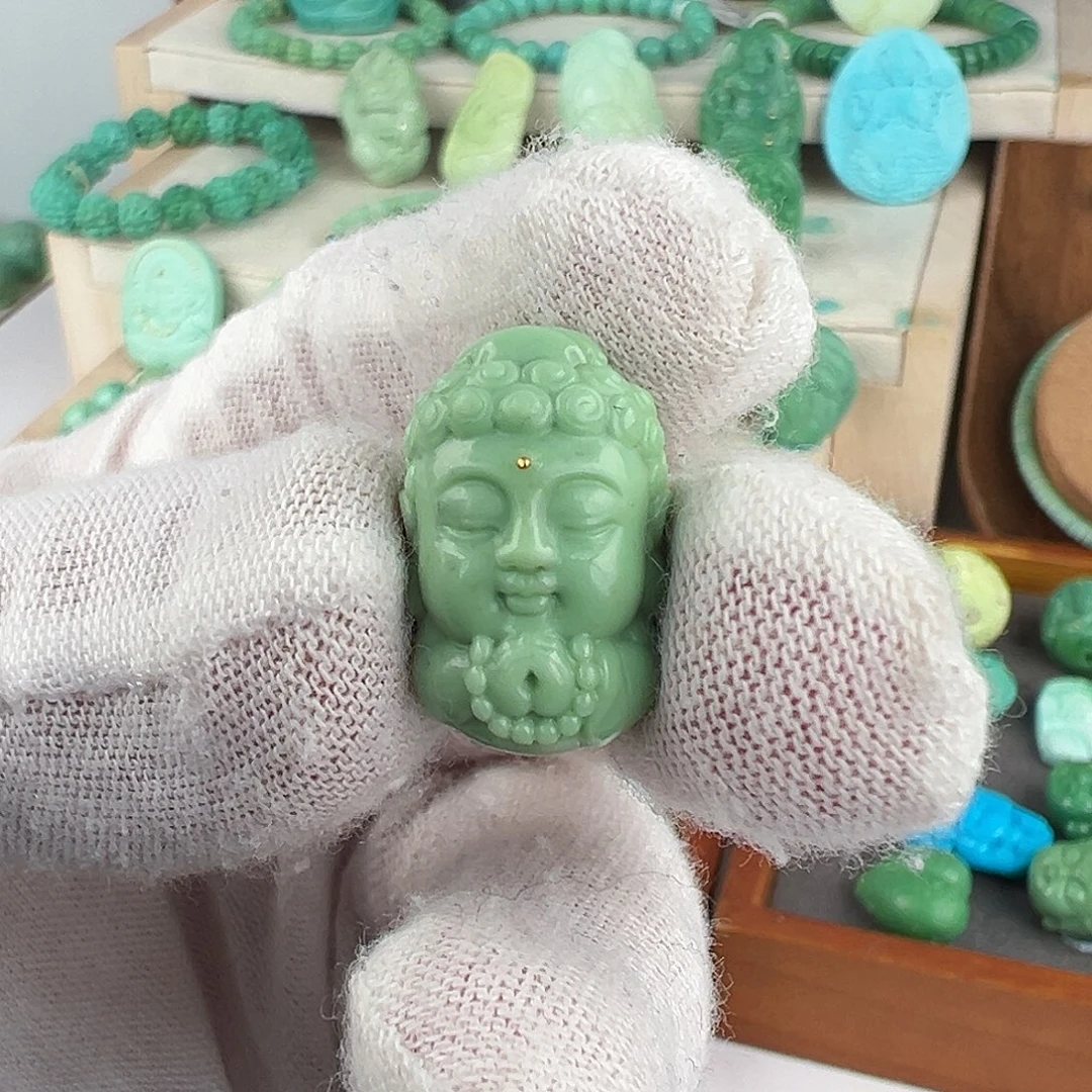 绿松石未镶嵌主播夏