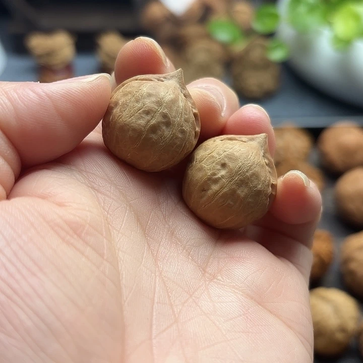 文玩核桃把件野生小核桃秋子手捻小金豆1887