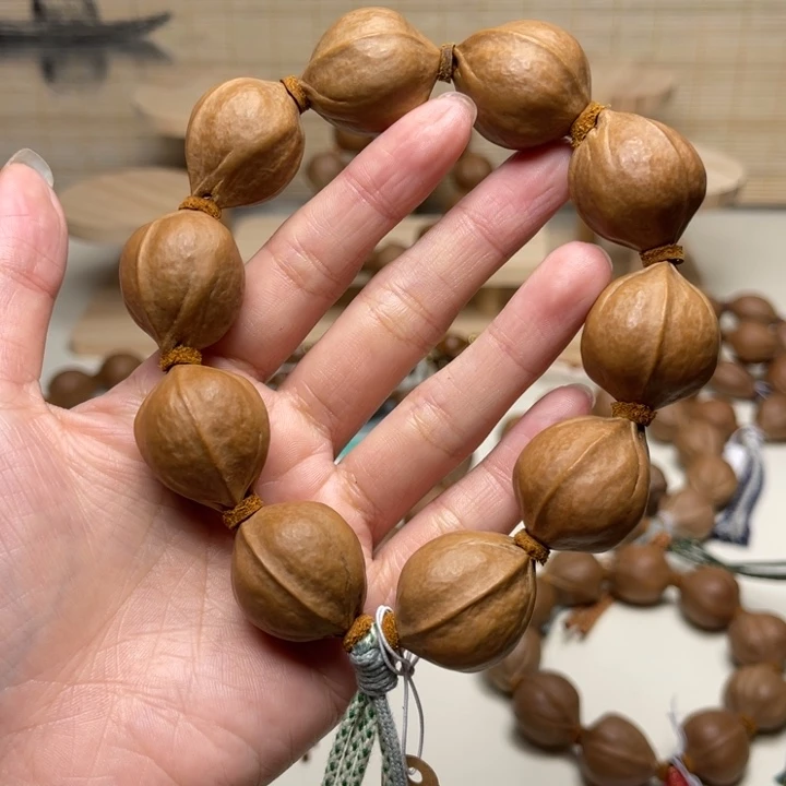 时***财手串/手链橄榄核22.27精品梅林铁核