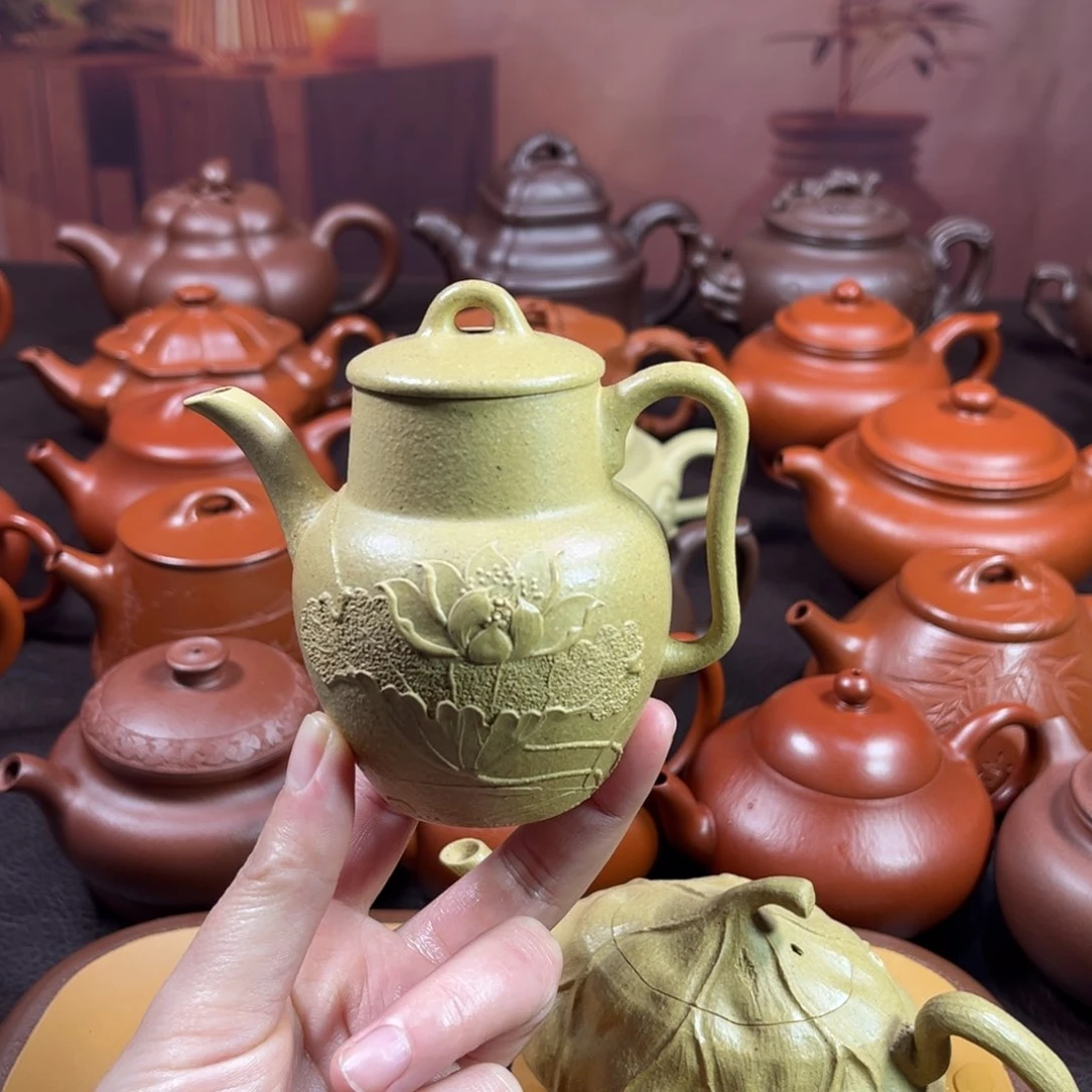 茶壶紫砂原矿段泥140毫升