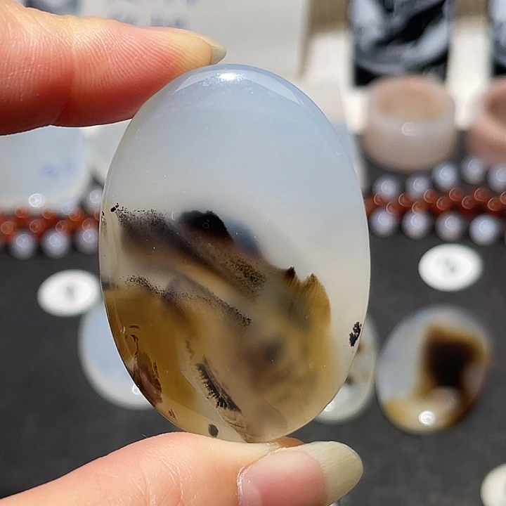 玛瑙/玉髓未镶嵌吊坠(不含链)