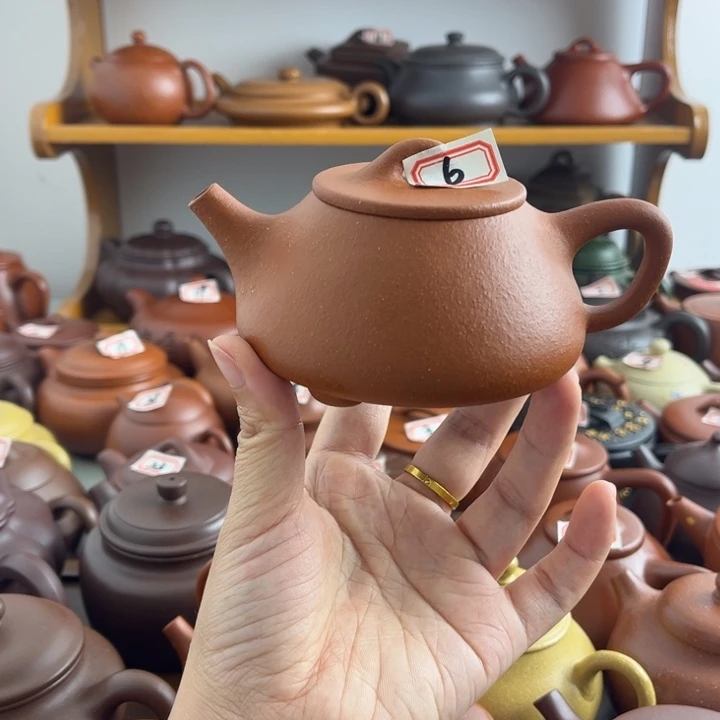 茶壶紫砂150cc降坡半手