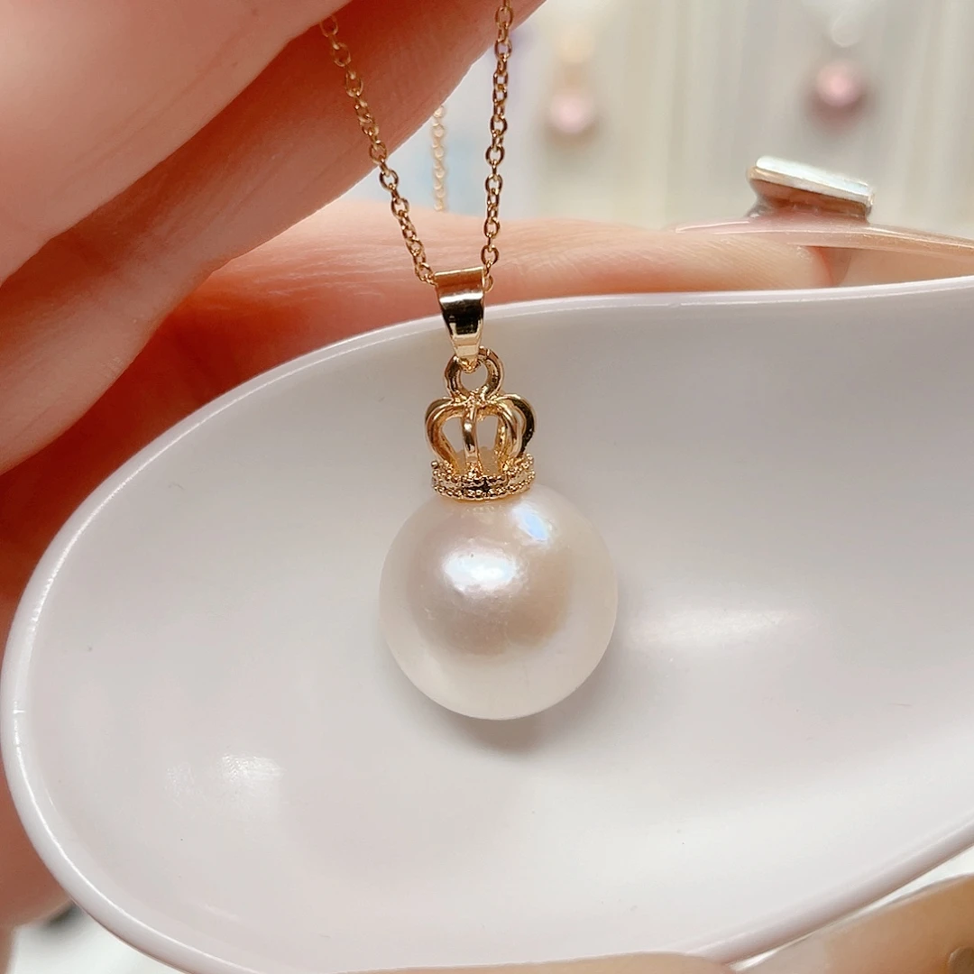吊坠(赠链)淡水珍珠合金