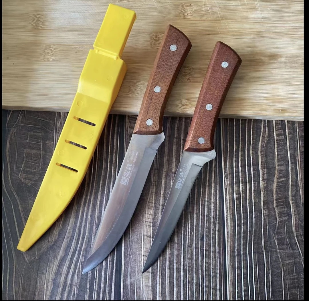 剔骨刀德国合金钢持久分割刀宰羊扒皮刀卖肉刀肉联厂锋利剔骨小刀