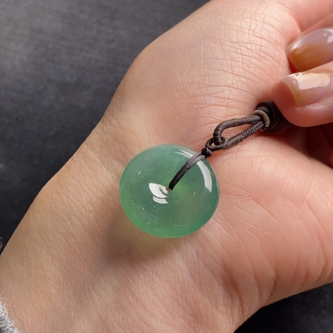 翡翠未镶嵌颈饰19.5-5.8