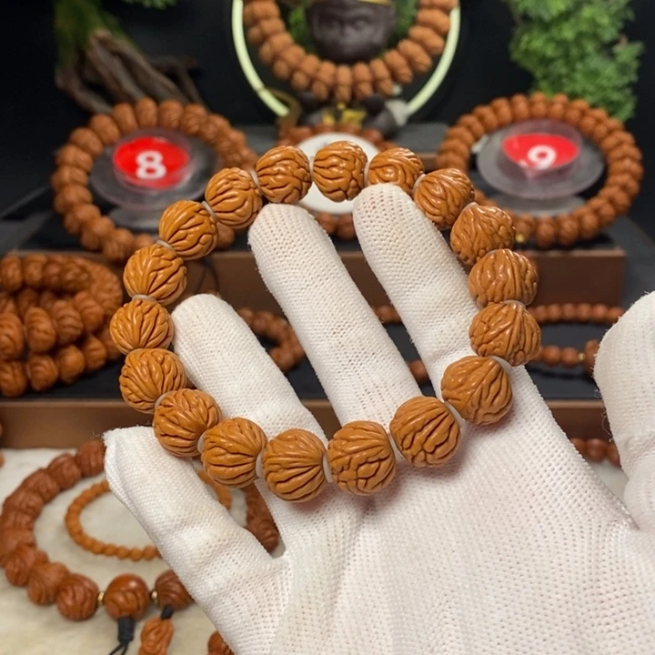 桃核吊坠秦岭龙纹