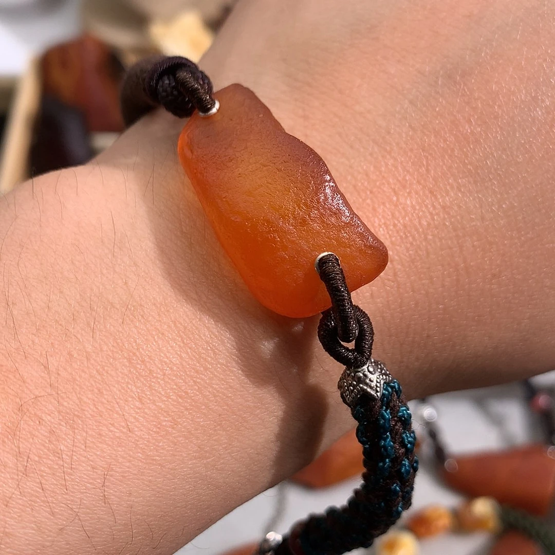 蜜蜡裸石未镶嵌你