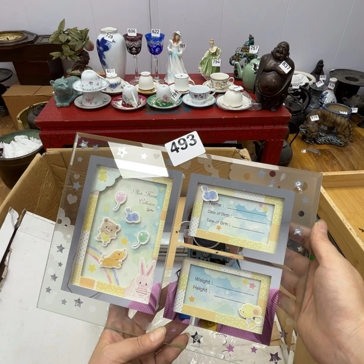 瓷片呀工艺品摆件瓷器摆件正能量
