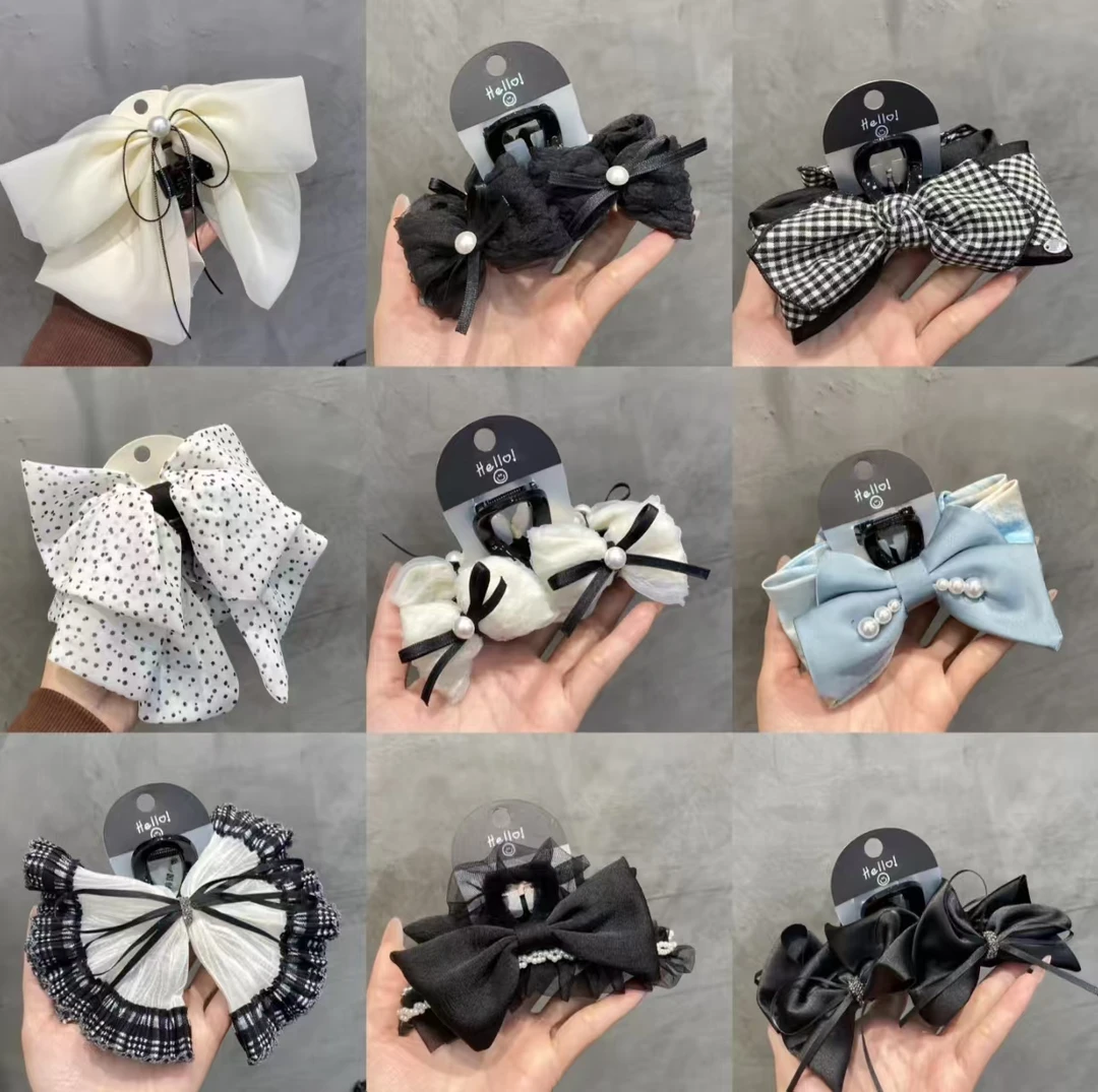 直播间专拍仙女风发夹头饰可爱微瑕