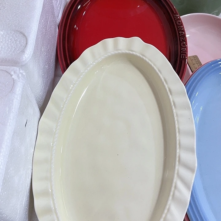 瓷片微瑕陶瓷餐具2个装