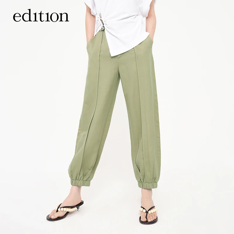 【赵老板专属】edition束脚休闲裤动风宽松萝卜裤亚麻#EBA2PAT012