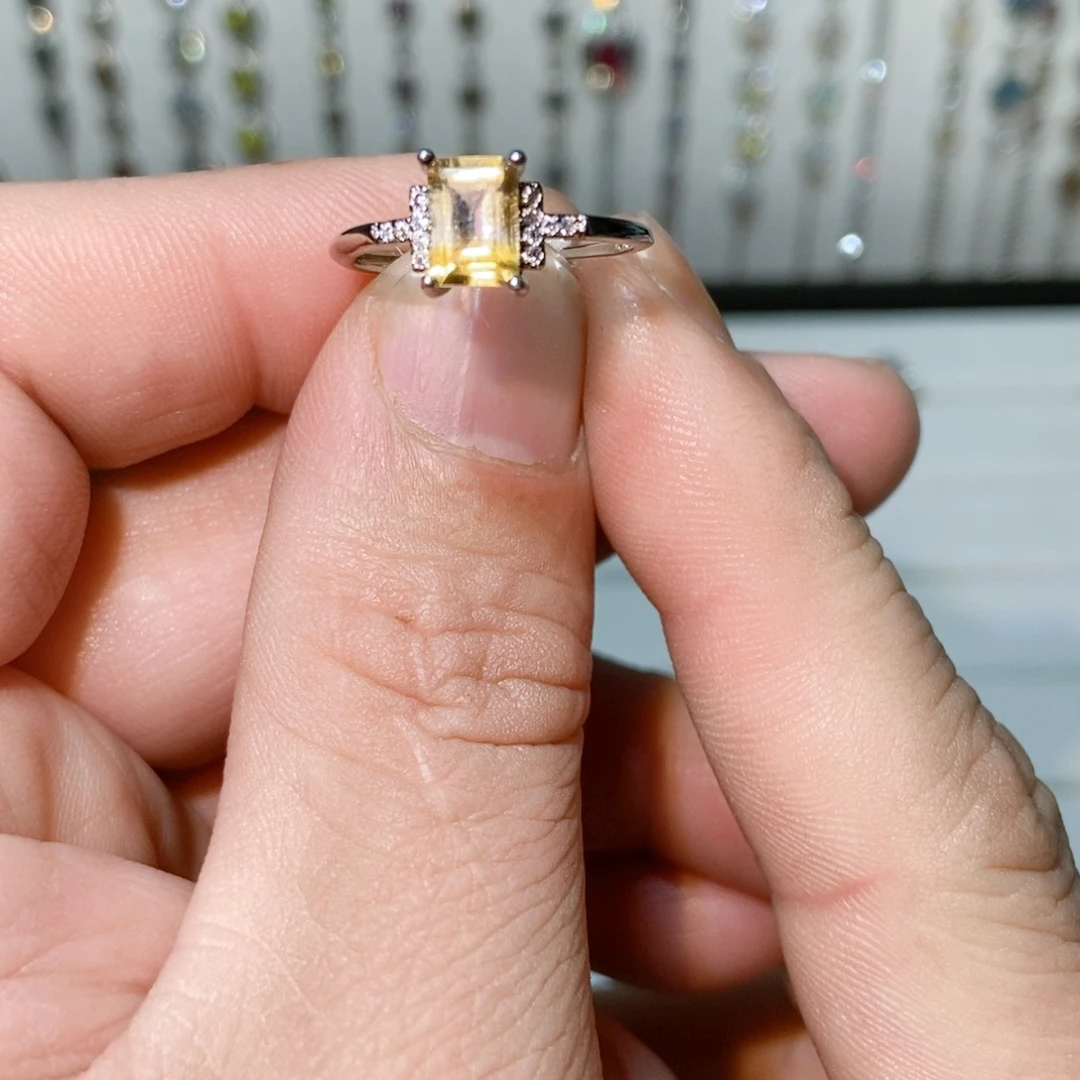 紫晶珠宝半成品银S925镶嵌