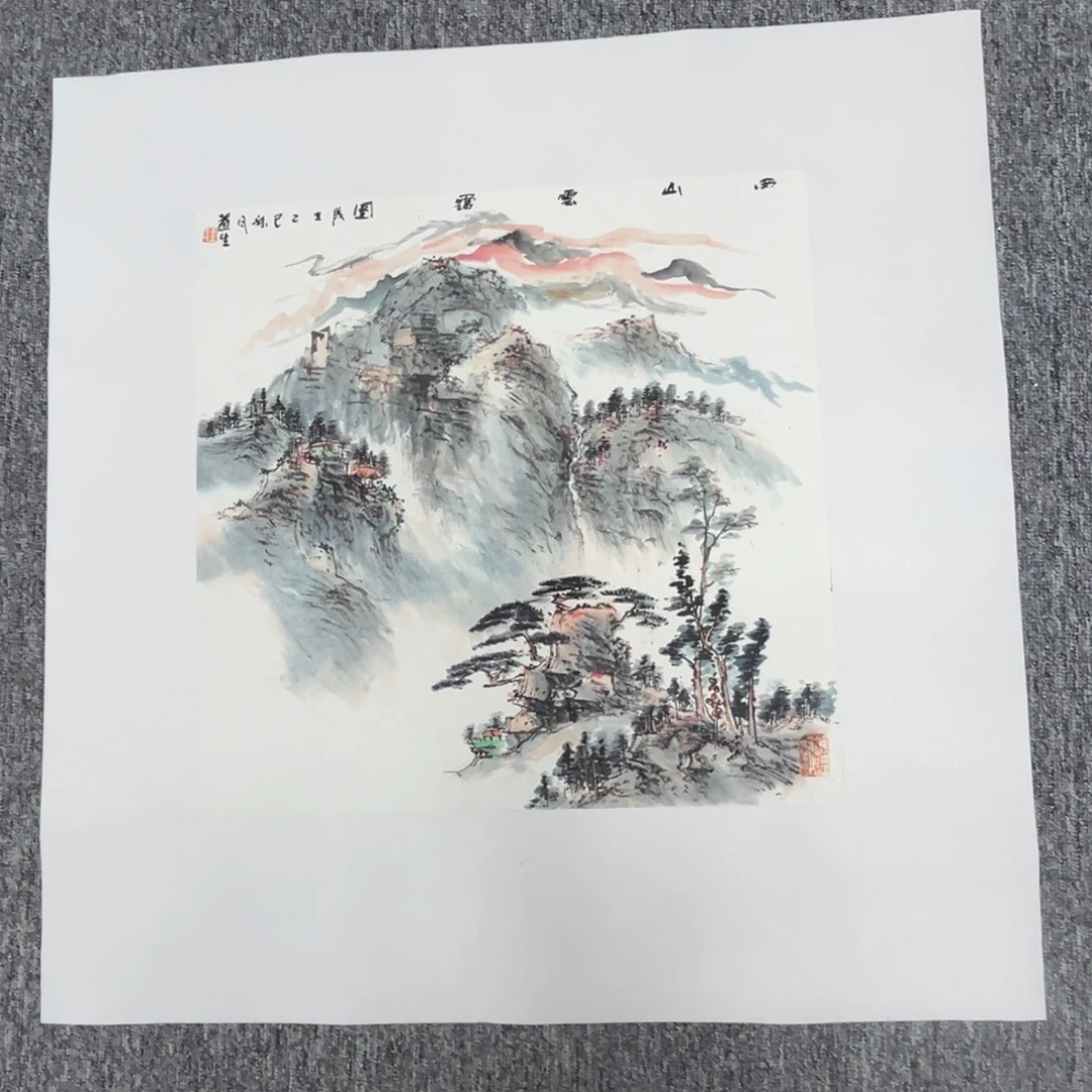 国画绘画作品多次42.42