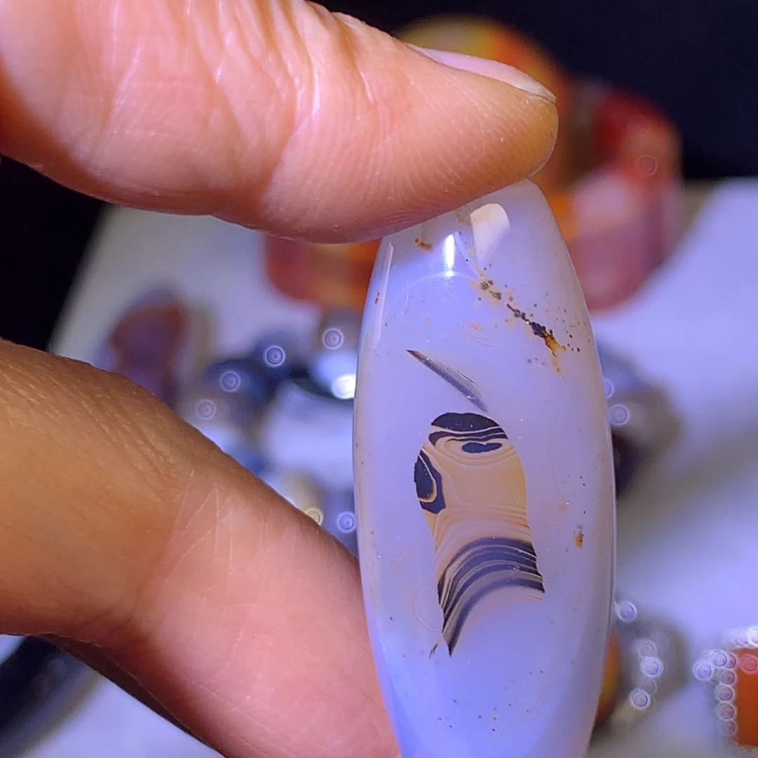 玛瑙/玉髓未镶嵌颈饰