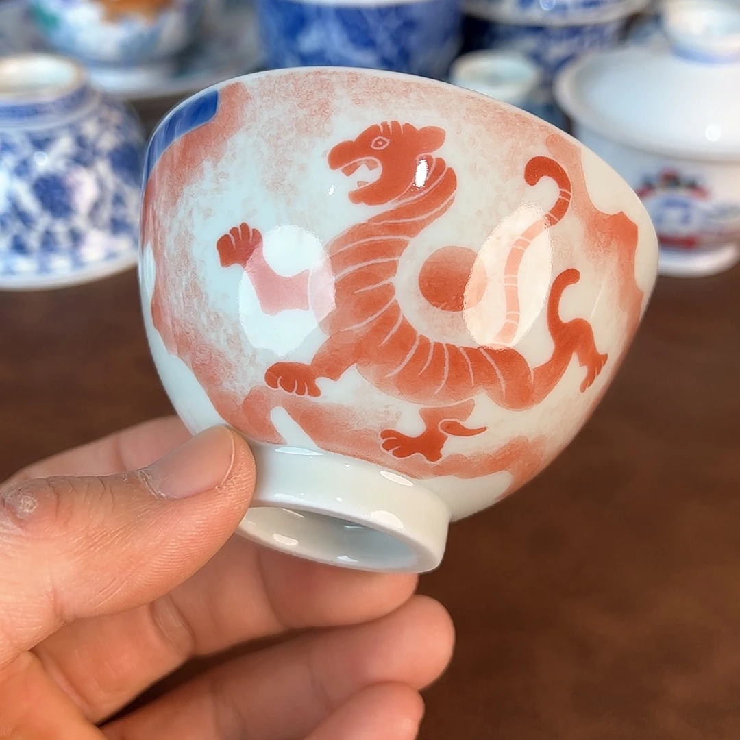 杯景德镇全手工手绘陶瓷