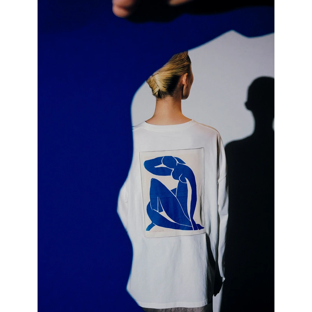 【Takumi】秋季新款 E 设计师插画联名系列百搭宽松卫衣