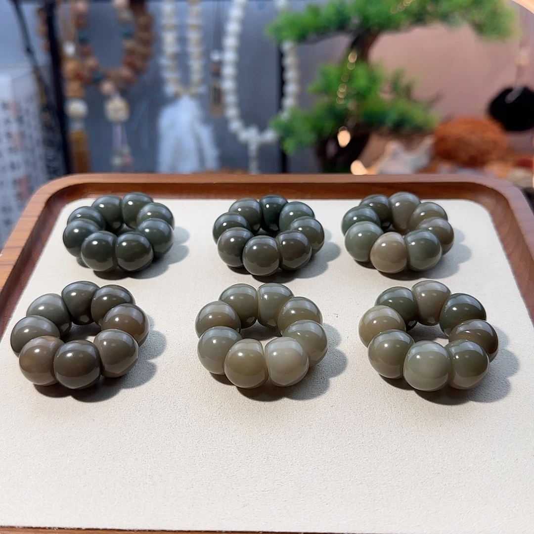 菩提根/象牙果吊坠山竹手捻